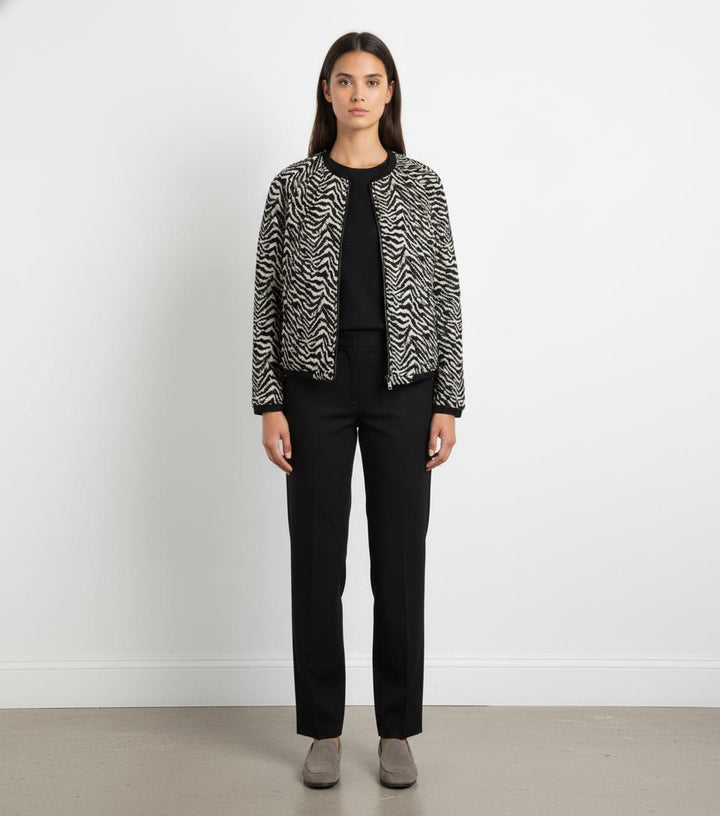 Blouson Noir et Blanc - Taille XXL/44