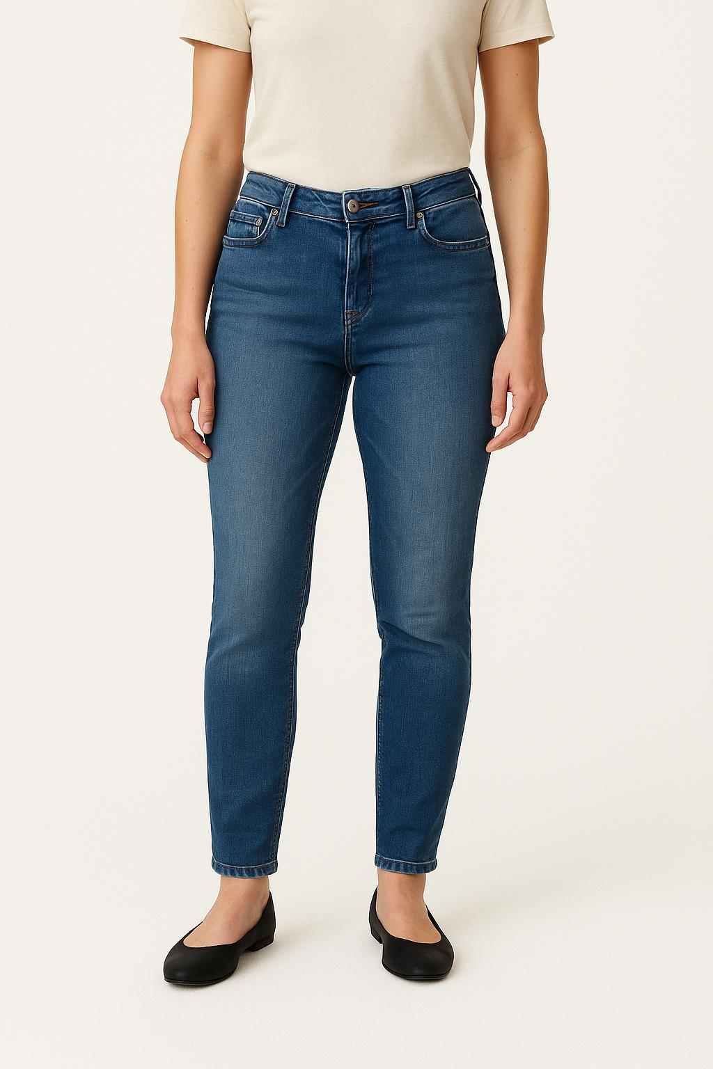 Jean Slim Bleu - Taille XL/42 de la marque IKKS | PARAD67157 - Vendu par Paradigme - Image 1