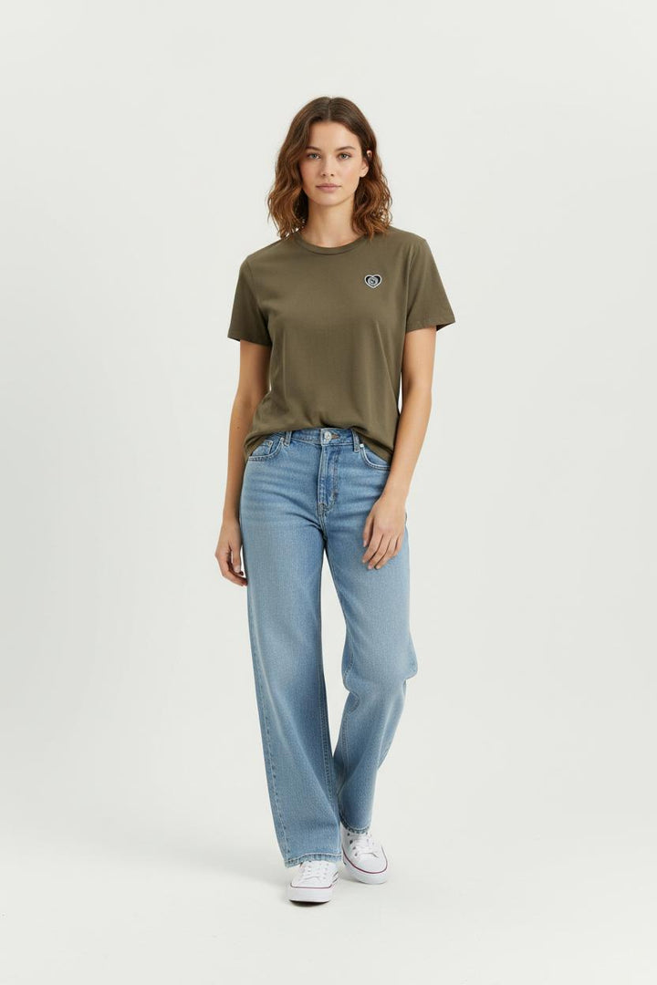 Tee-shirt Vert - Taille L/40 de la marque Sandro | PARAD67197 - Vendu par Paradigme - Image 1