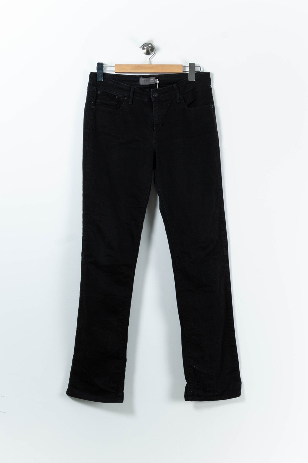 Jean Droit Noir - Taille L/40 de la marque Levi's | PARAD67207 - Vendu par Paradigme - Image 2