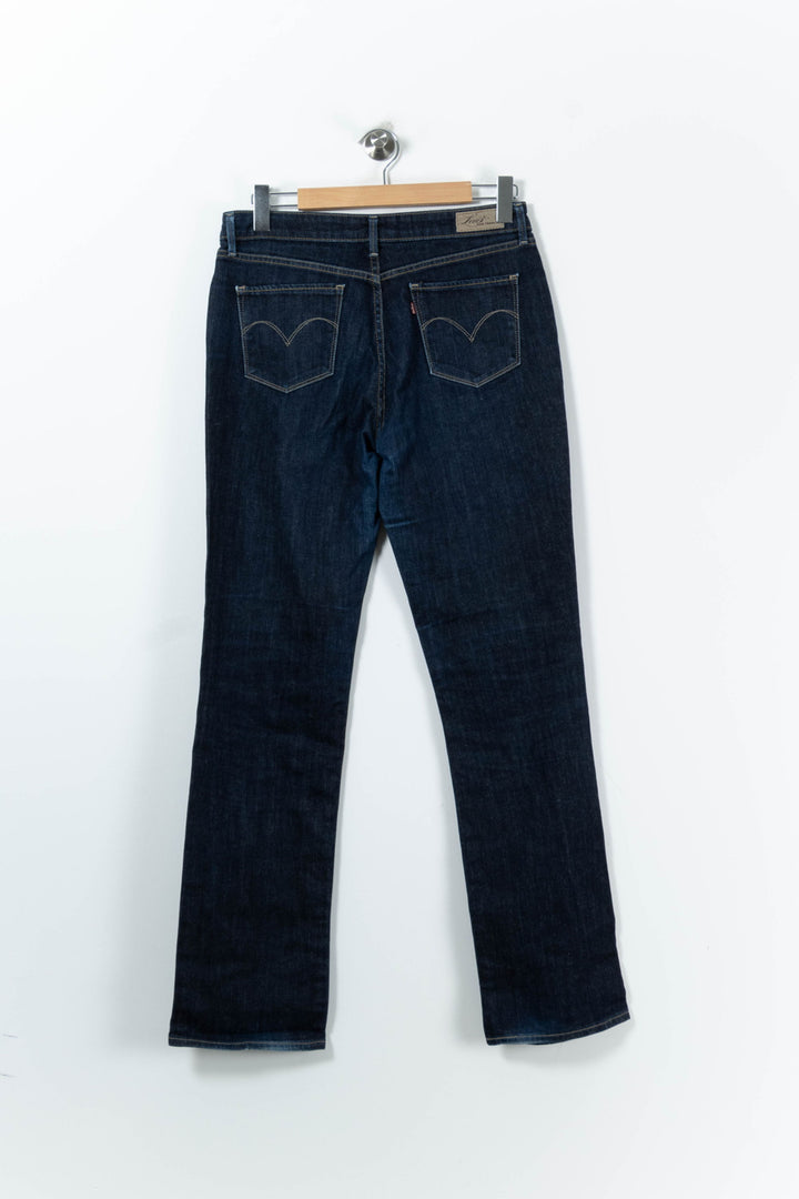 Jean Droit Bleu - Taille L/40 de la marque Levi's | PARAD67212 - Vendu par Paradigme - Image 4
