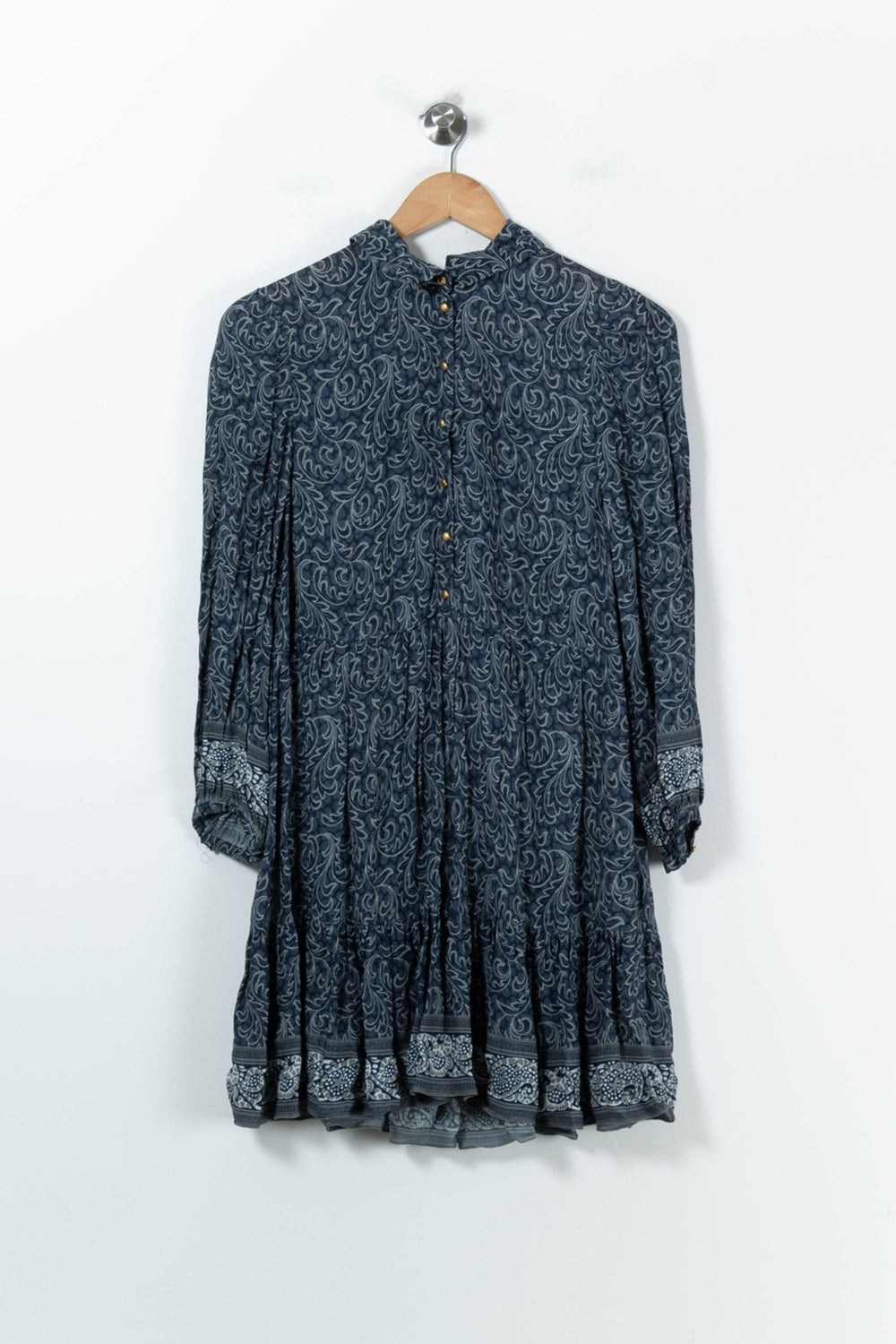 Robe Courte Bleue - Taille S/36 de la marque Vanessa Bruno | PARAD67213 - Vendu par Paradigme - Image 2