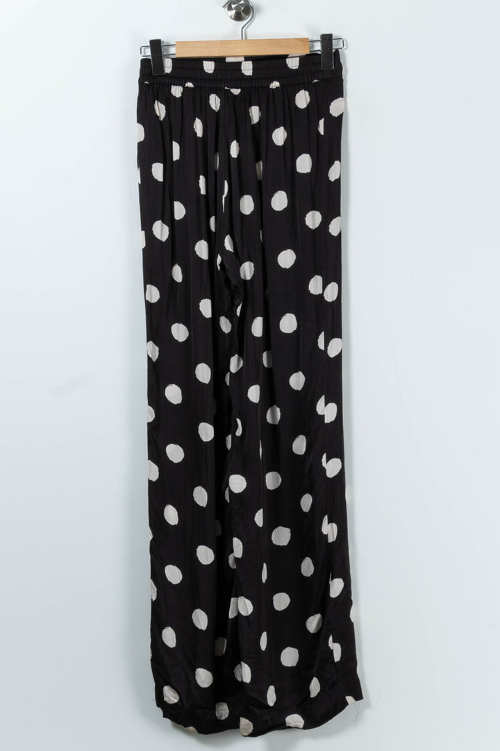 Pantalon Large Noir et Blanc - Taille M/38 de la marque ZAPA | PARAD67217 - Vendu par Paradigme - Image 4