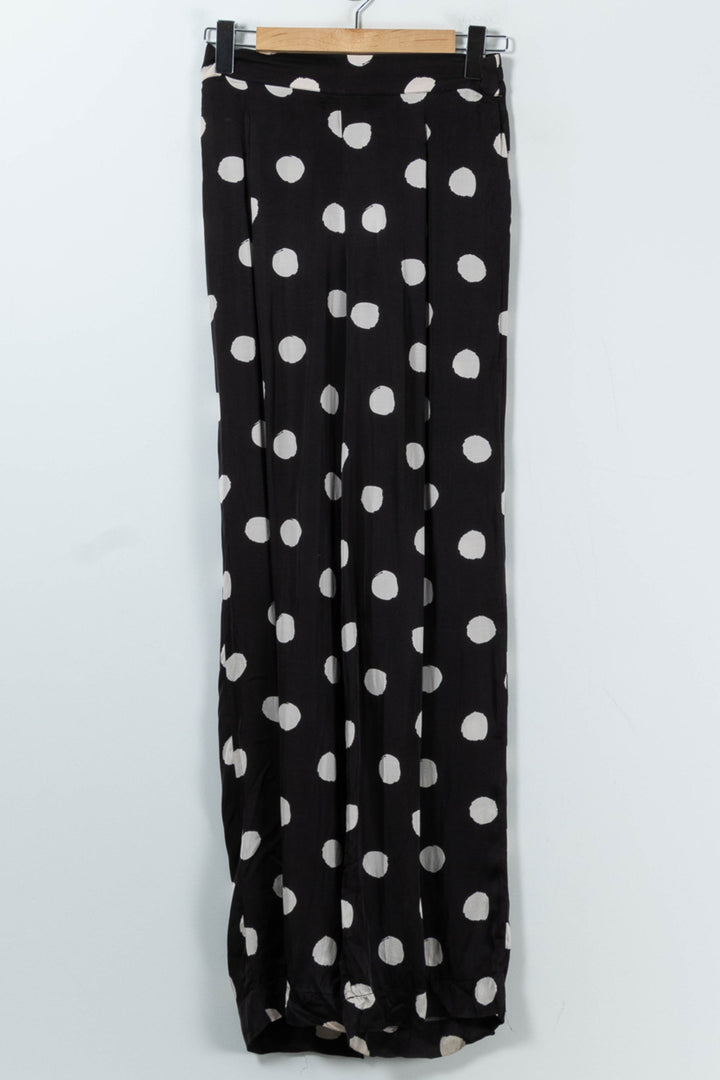 Pantalon Large Noir et Blanc - Taille M/38 de la marque ZAPA | PARAD67217 - Vendu par Paradigme - Image 2