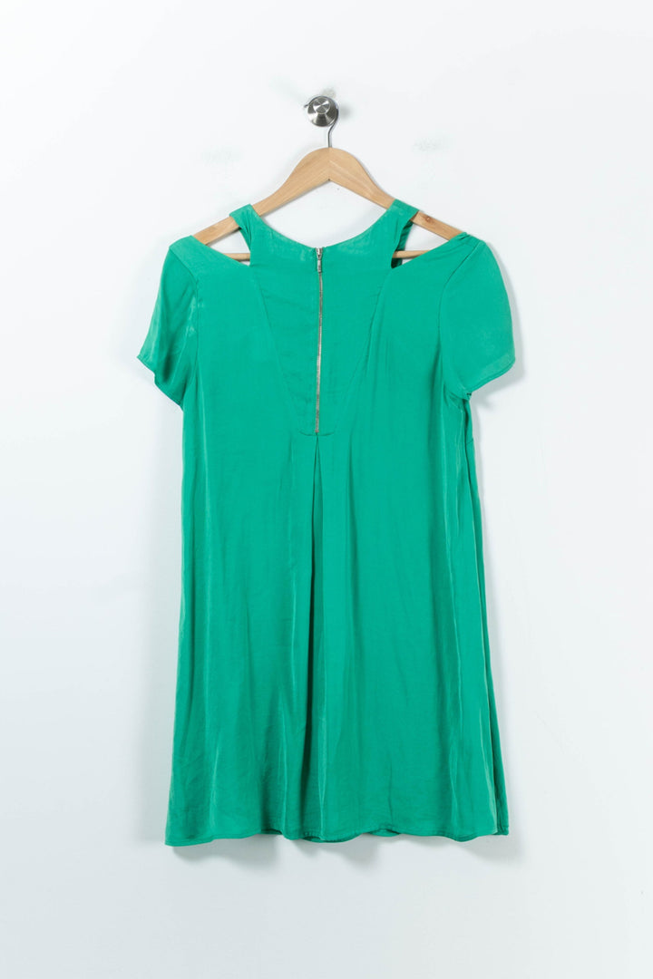 Robe Courte Verte - Taille M/38 de la marque ba&sh | PARAD67221 - Vendu par Paradigme - Image 4