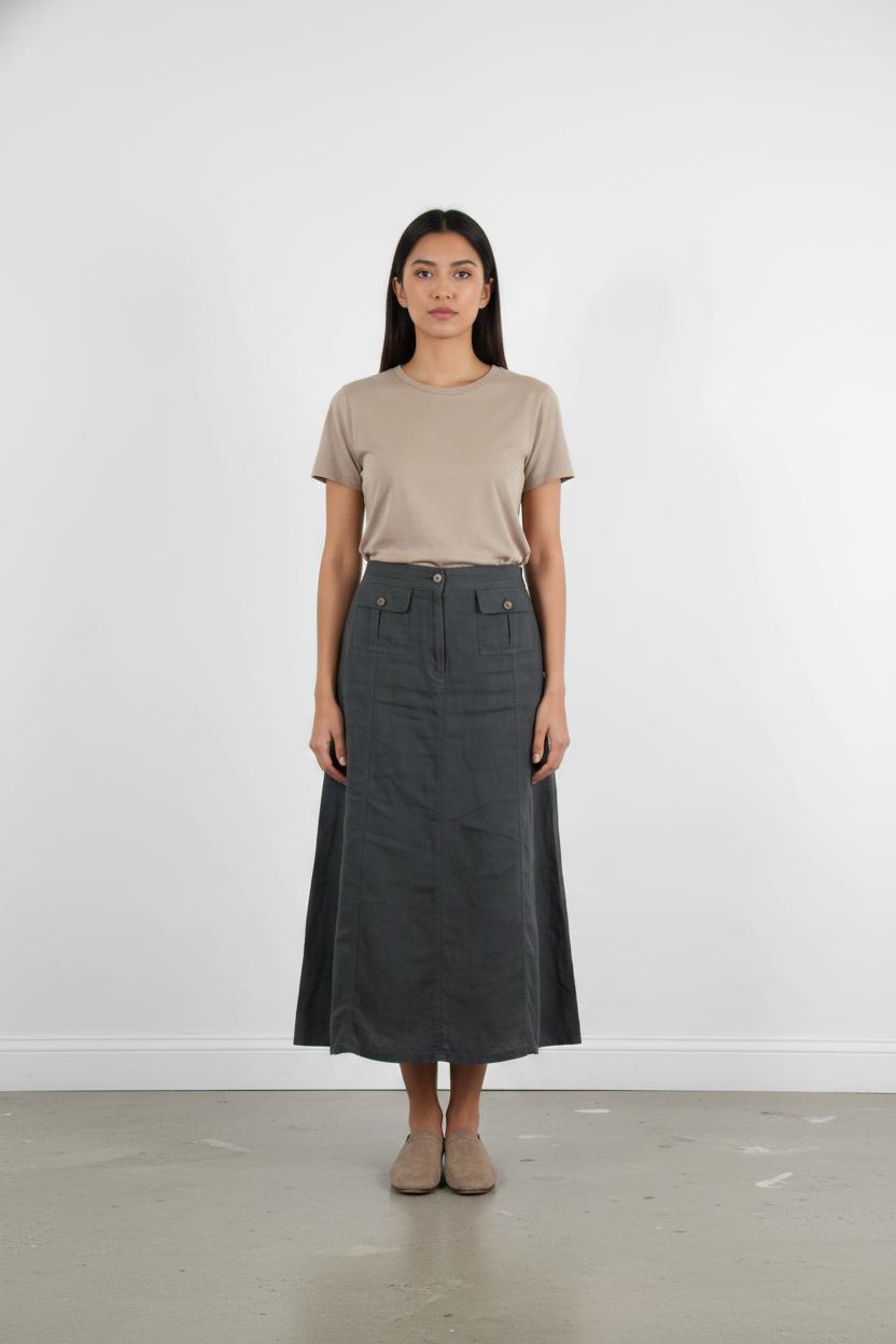 Jupe Longue Noire - Taille M/38