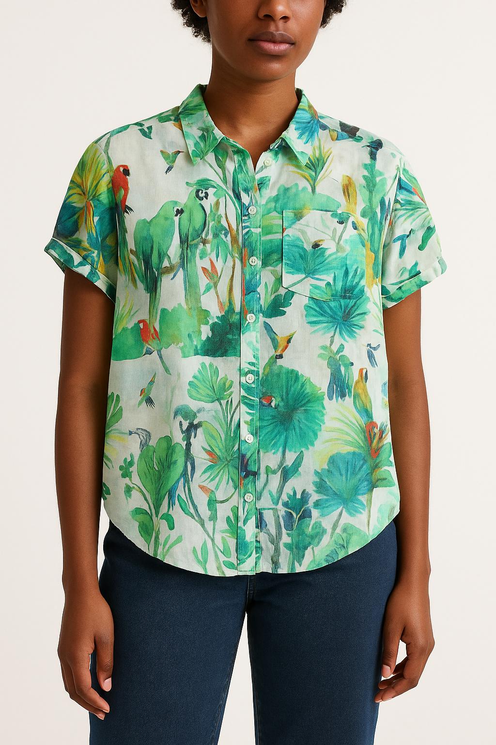 Chemise Multicolore - Taille L/40 de la marque Sézane | PARAD67242 - Vendu par Paradigme - Image 1