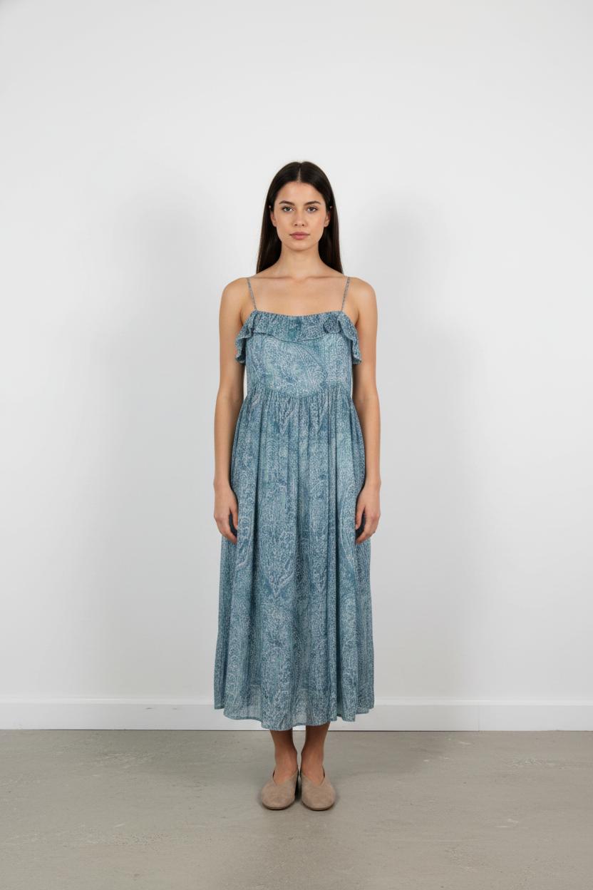 Robe Longue Bleue - Taille M/38