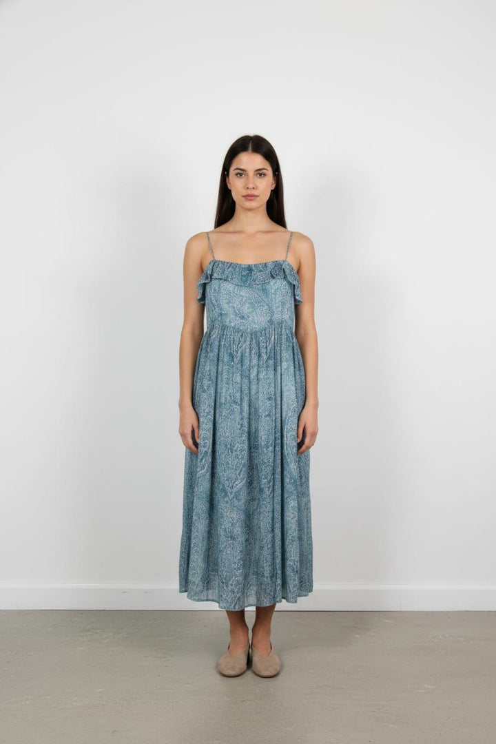 Robe Longue Bleue - Taille M/38