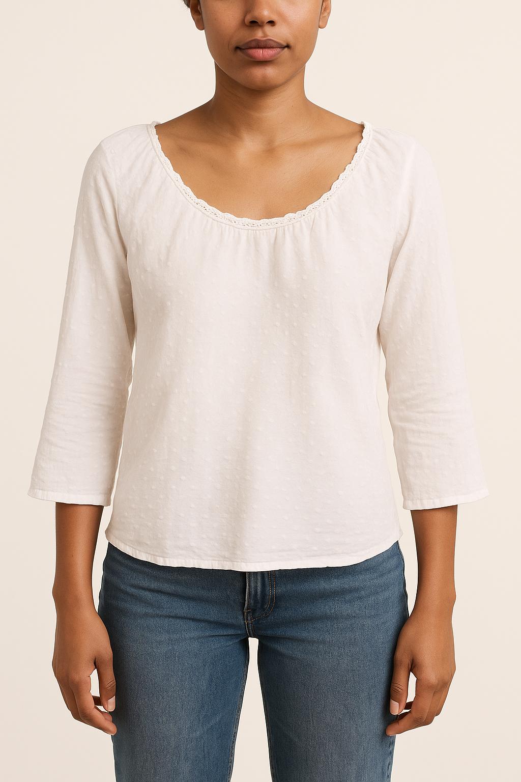 Blouse Blanche - Taille M/38 de la marque Sézane | PARAD67256 - Vendu par Paradigme - Image 1