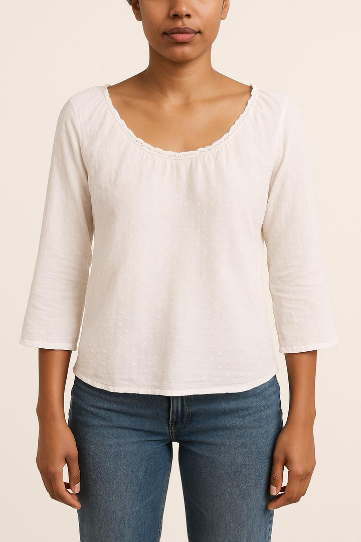 Blouse Blanche - Taille M/38 de la marque Sézane | PARAD67256 - Vendu par Paradigme - Image 1