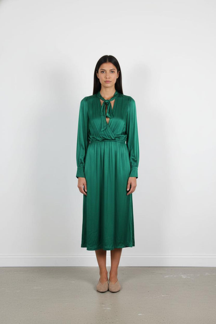 Robe Longue Verte - Taille XS/34