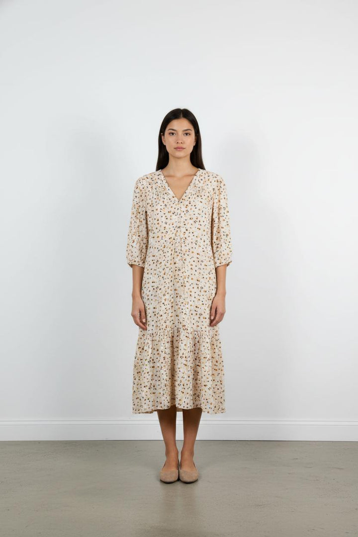 Robe Longue Jaune et Noire - Taille S/36