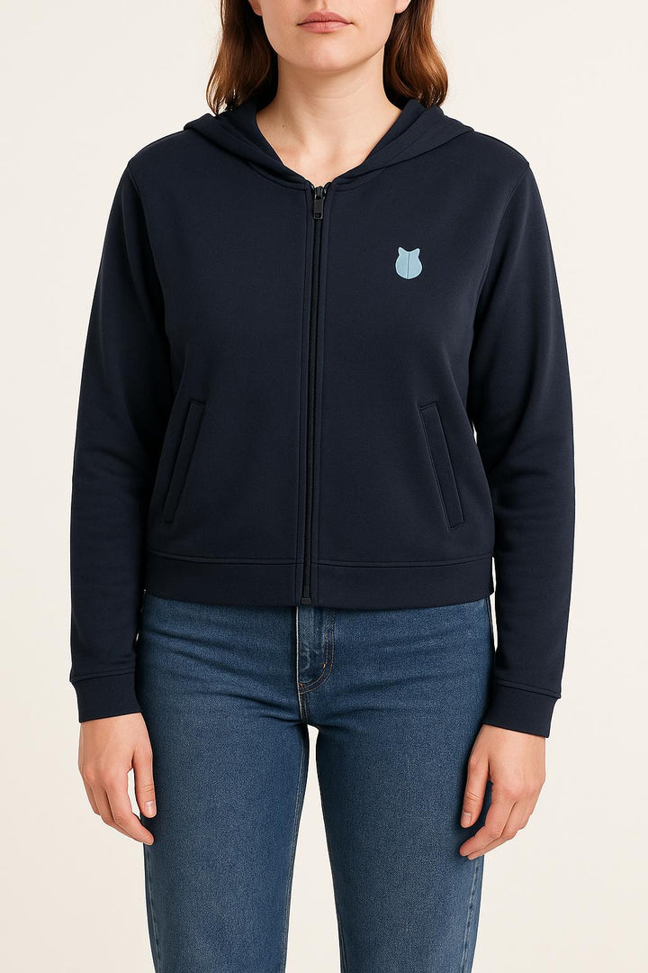 Veste à Capuche Bleue - Taille L/40 de la marque ba&sh | PARAD67299 - Vendu par Paradigme - Image 1