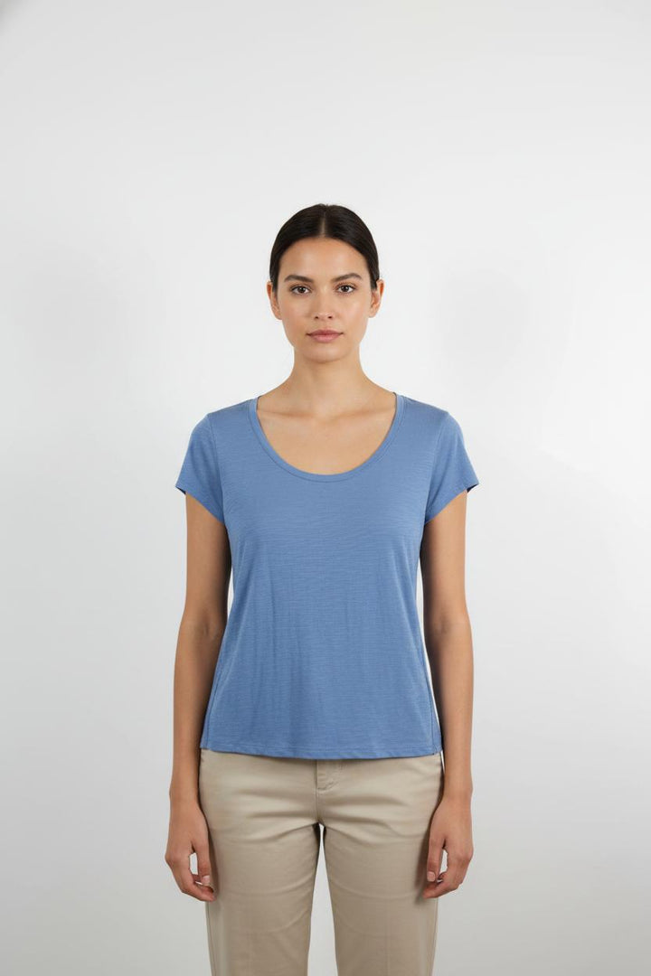 Tee-shirt Bleu - Taille XS/34