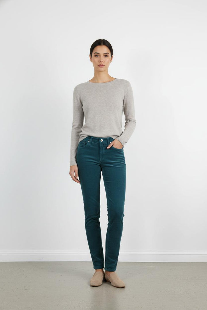 Pantalon Velours Bleu - Taille XS/34