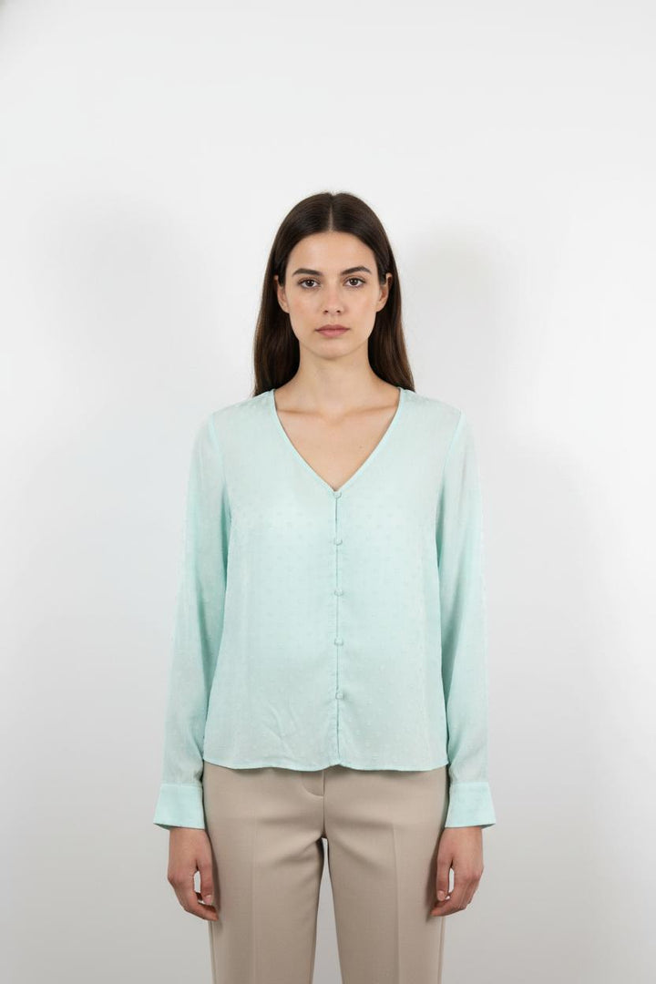 Blouse Verte - Taille XS/34