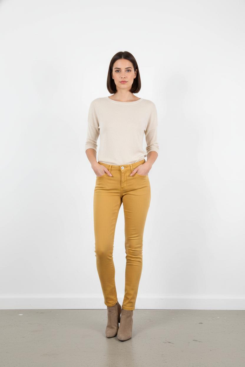 Jean Jaune - Taille XS/34