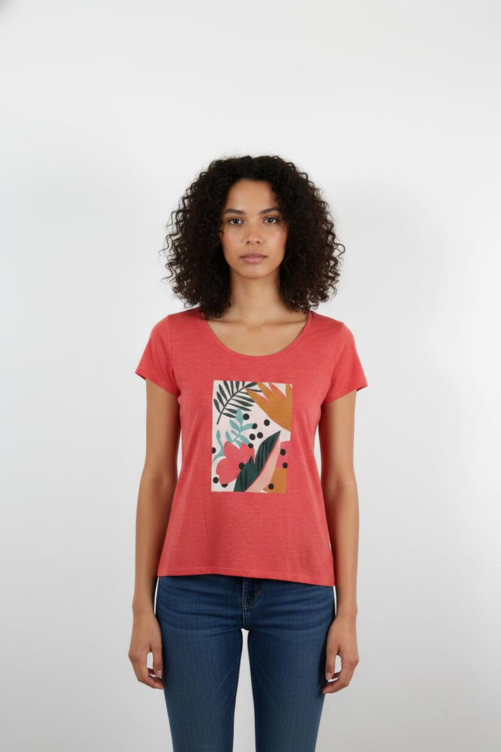 Tee-shirt Rouge - Taille XS/34