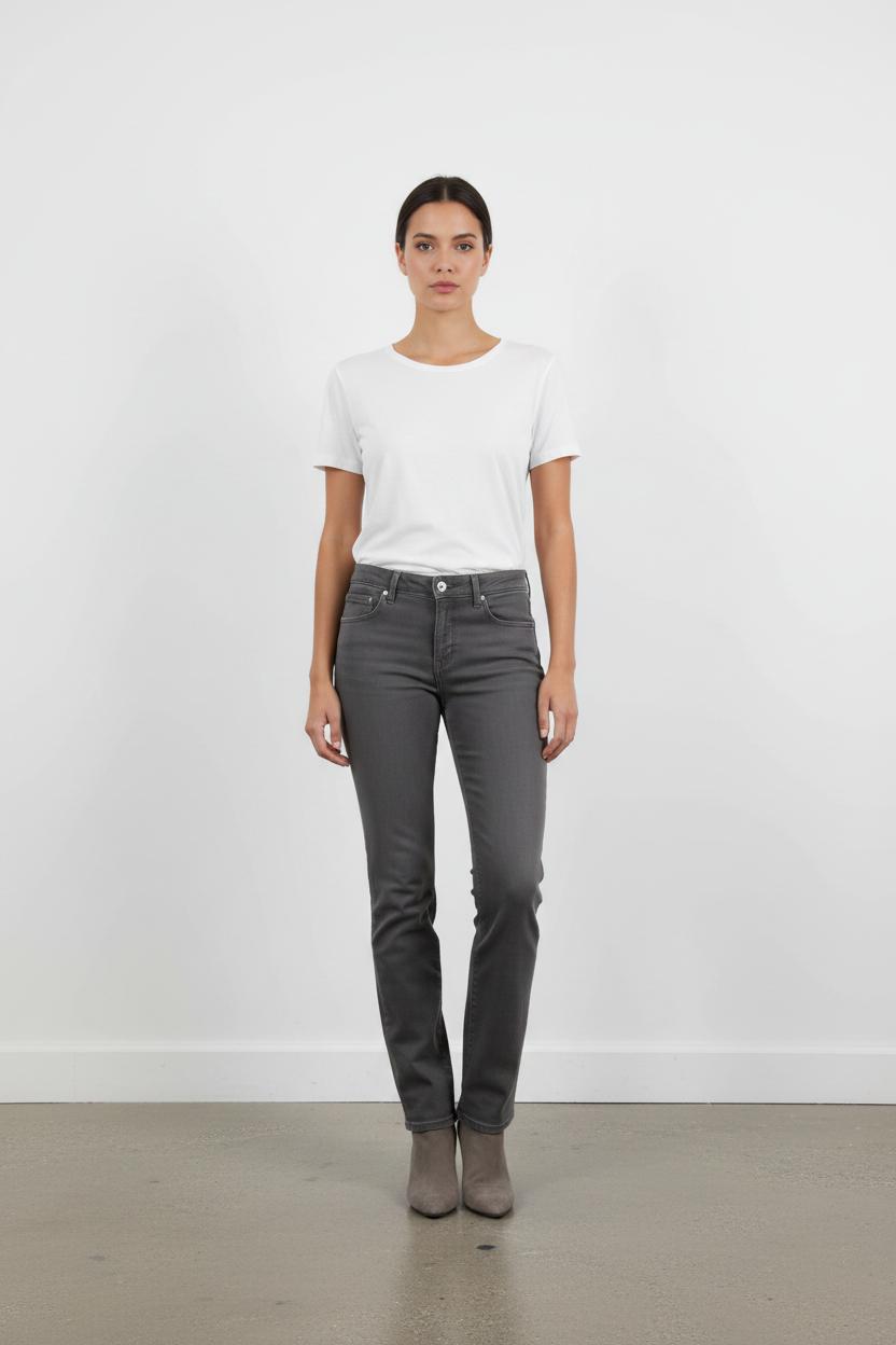 Jean Droit Gris - Taille M/38