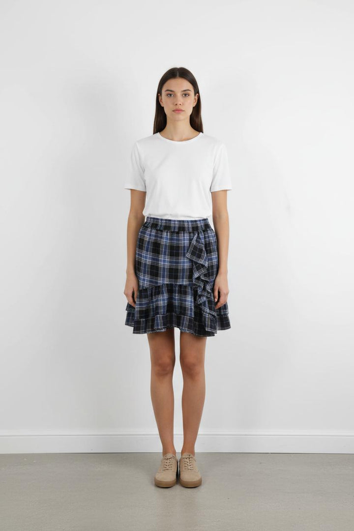 Jupe Bleu et Noir - Taille L/40