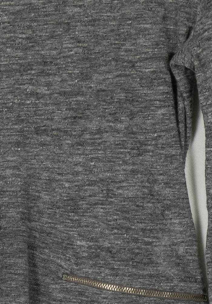 Tee-shirt Manches Longues Gris - Taille S/36 de la marque Claudie Pierlot | PARAD67392 - Vendu par Paradigme - Image 3