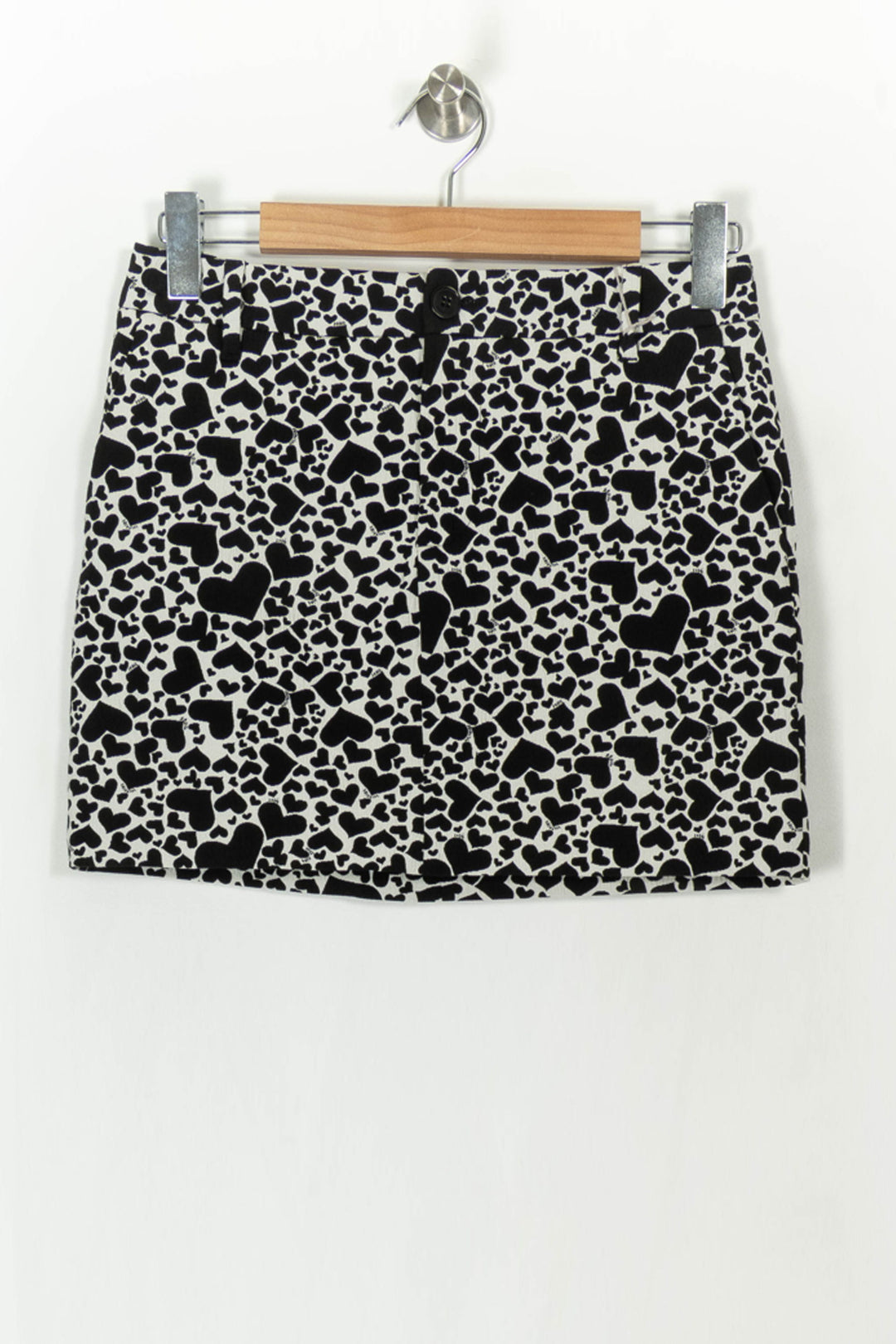 Jupe courte noire et blanche - Taille S/36 de la marque Zadig&amp;Voltaire | PARAD67394 - Vendu par Paradigme - Image 2