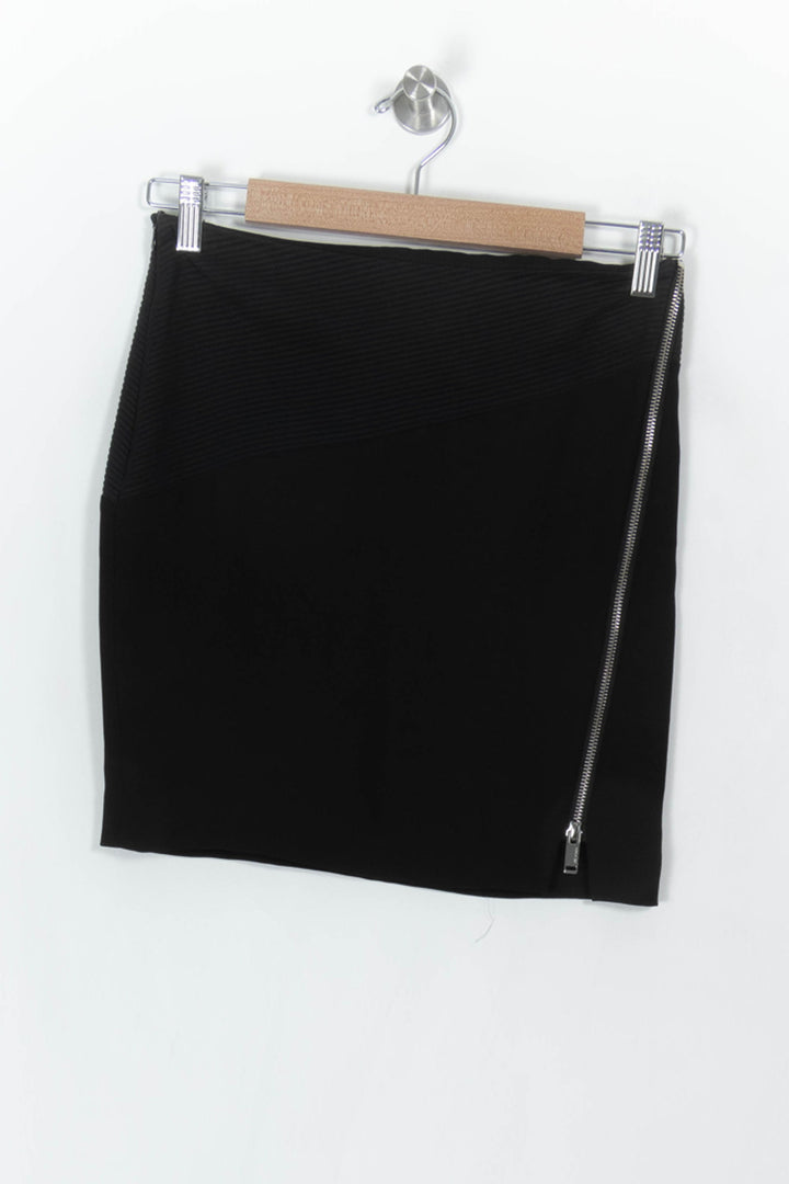 Jupe Courte Noire - Taille XS/34 de la marque IKKS | PARAD67401 - Vendu par Paradigme - Image 2
