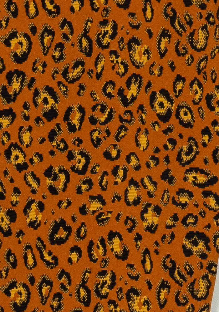 Jupe Crayon Léopard Marron et Noir - Taille M/38 de la marque Heimstone | PARAD67428 - Vendu par Paradigme - Image 3
