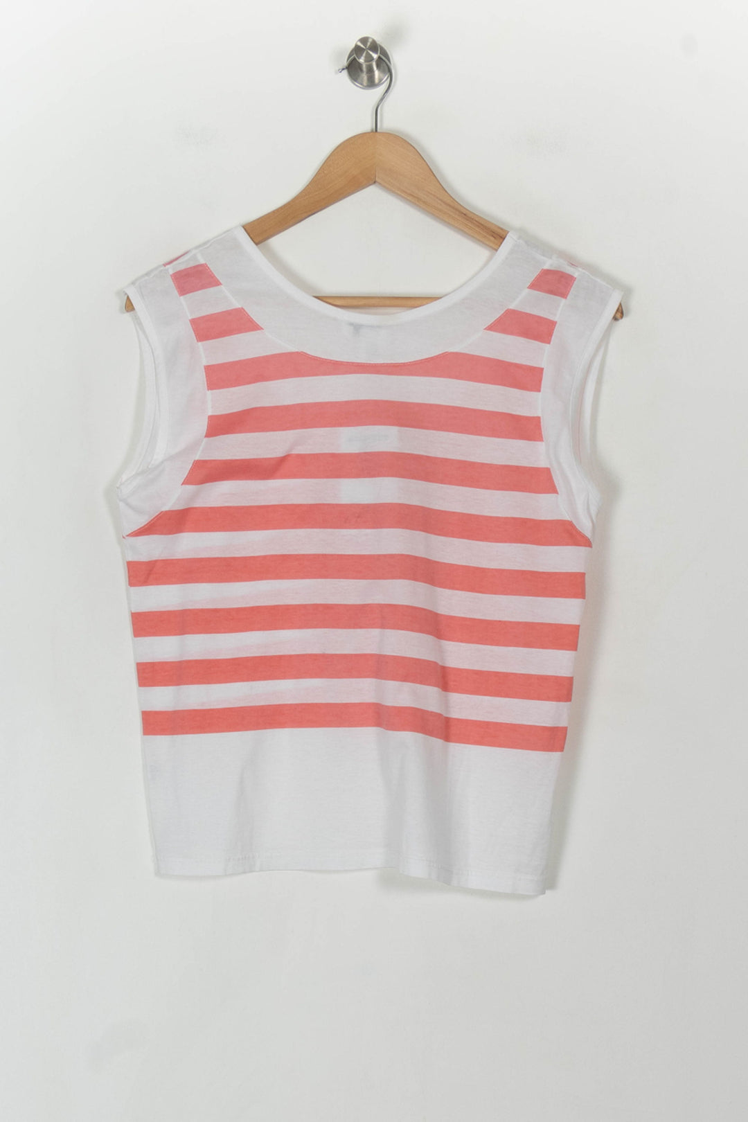 Débardeur Blanc et Rose - Taille M/38 de la marque Rodier | PARAD67429 - Vendu par Paradigme - Image 5
