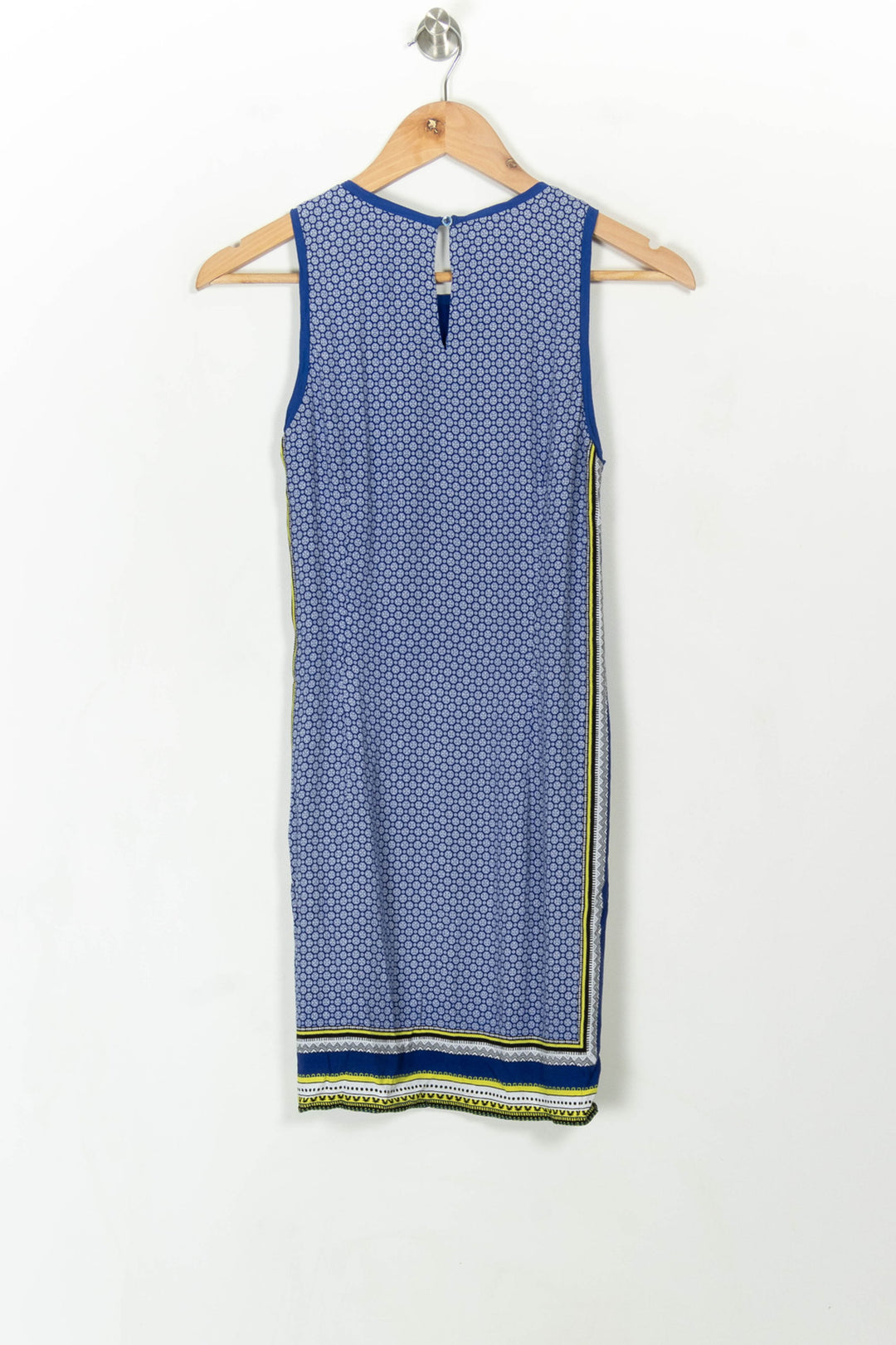 Robe Sans Manches Bleue et Jaune - Taille S/36 de la marque Comptoir des Cotonniers | PARAD67455 - Vendu par Paradigme - Image 4