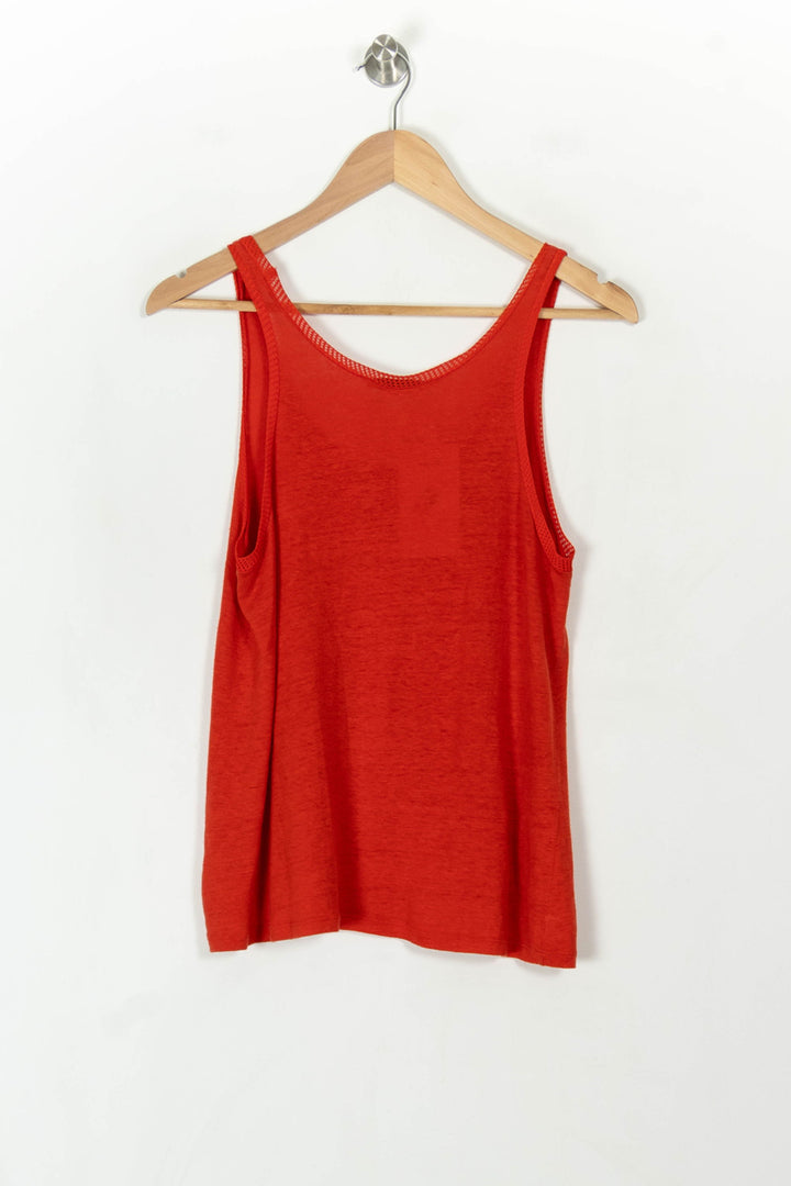 Débardeur Rouge - Taille M/38 de la marque Sandro | PARAD67477 - Vendu par Paradigme - Image 5