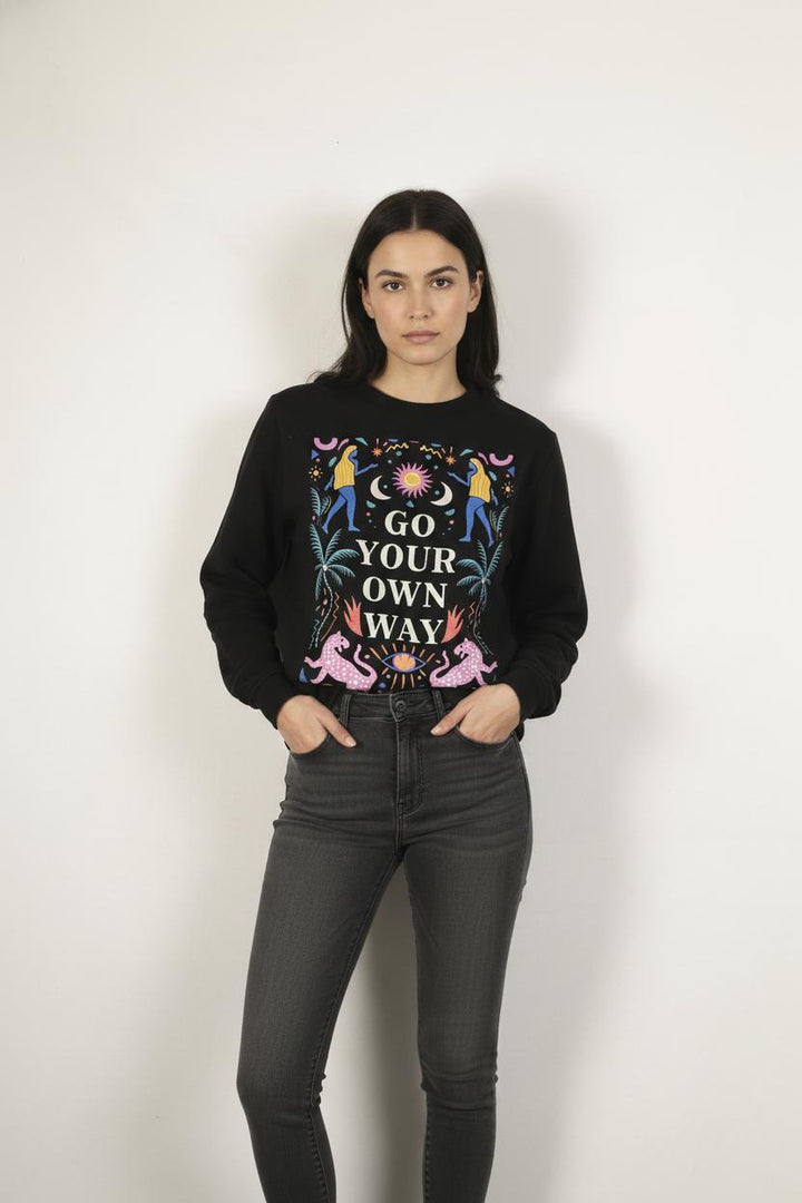 Sweat Noir - Taille S/36