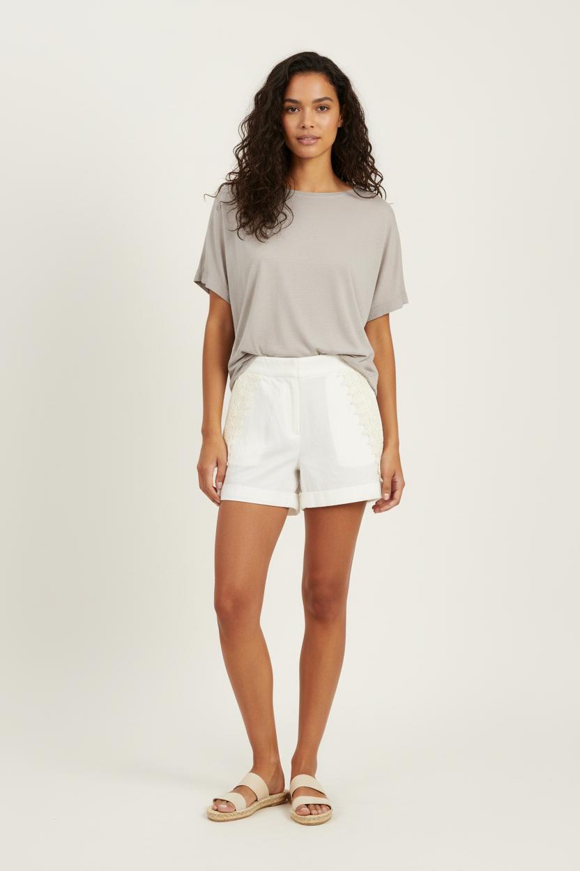 Short Blanc - Taille S/36 de la marque Louise Misha | PARAD67530 - Vendu par Paradigme - Image 1