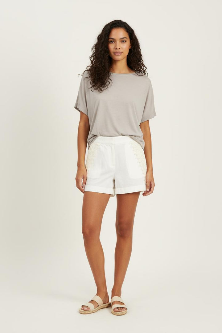 Short Blanc - Taille S/36 de la marque Louise Misha | PARAD67530 - Vendu par Paradigme - Image 1
