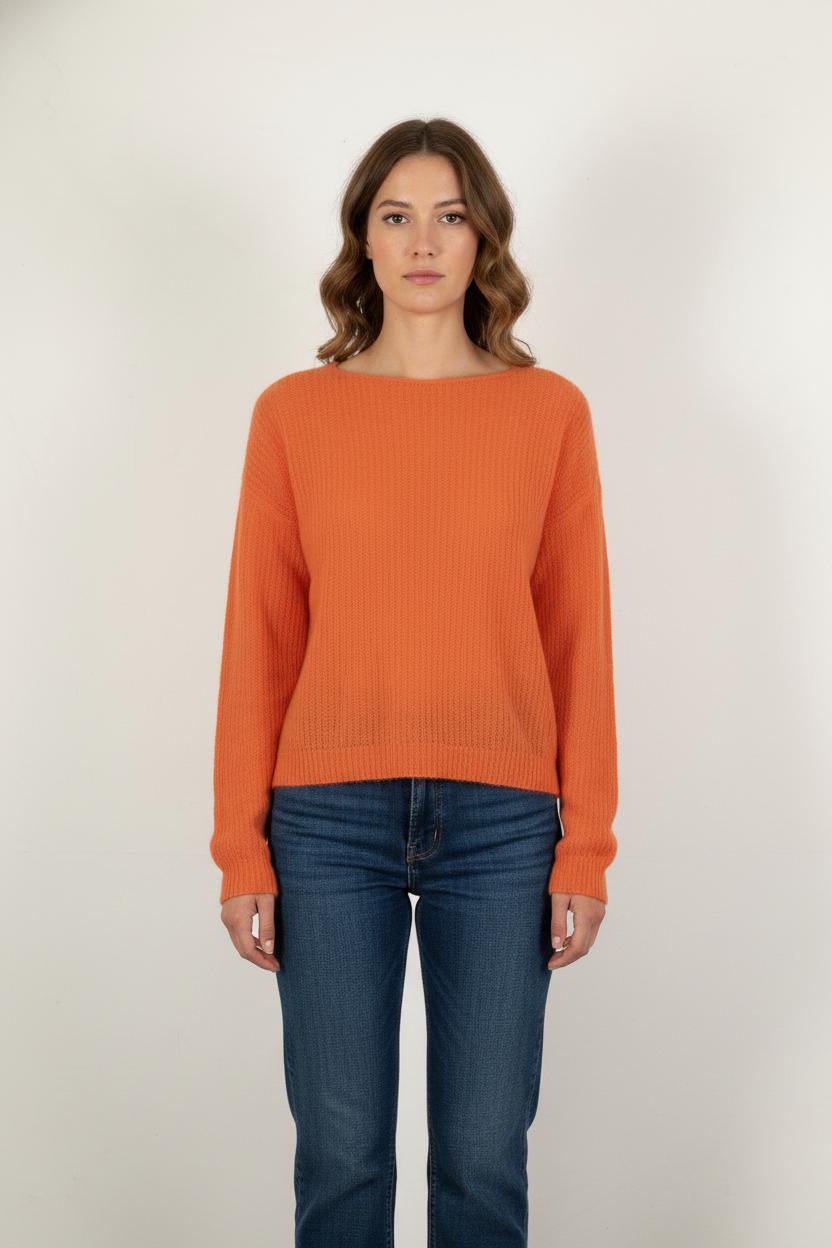 Pull Orange - Taille XS/34