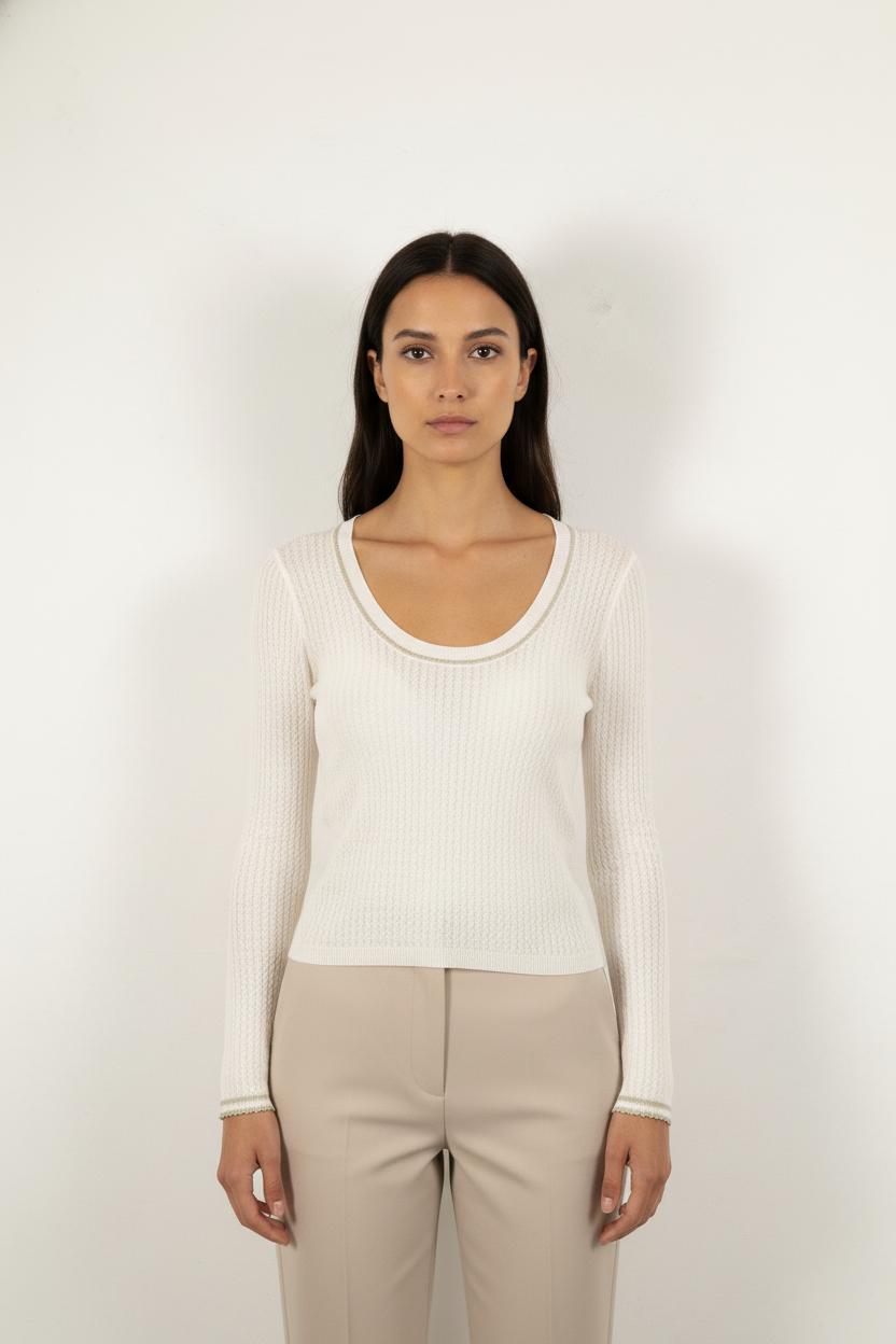 Pull Blanc - Taille S/36