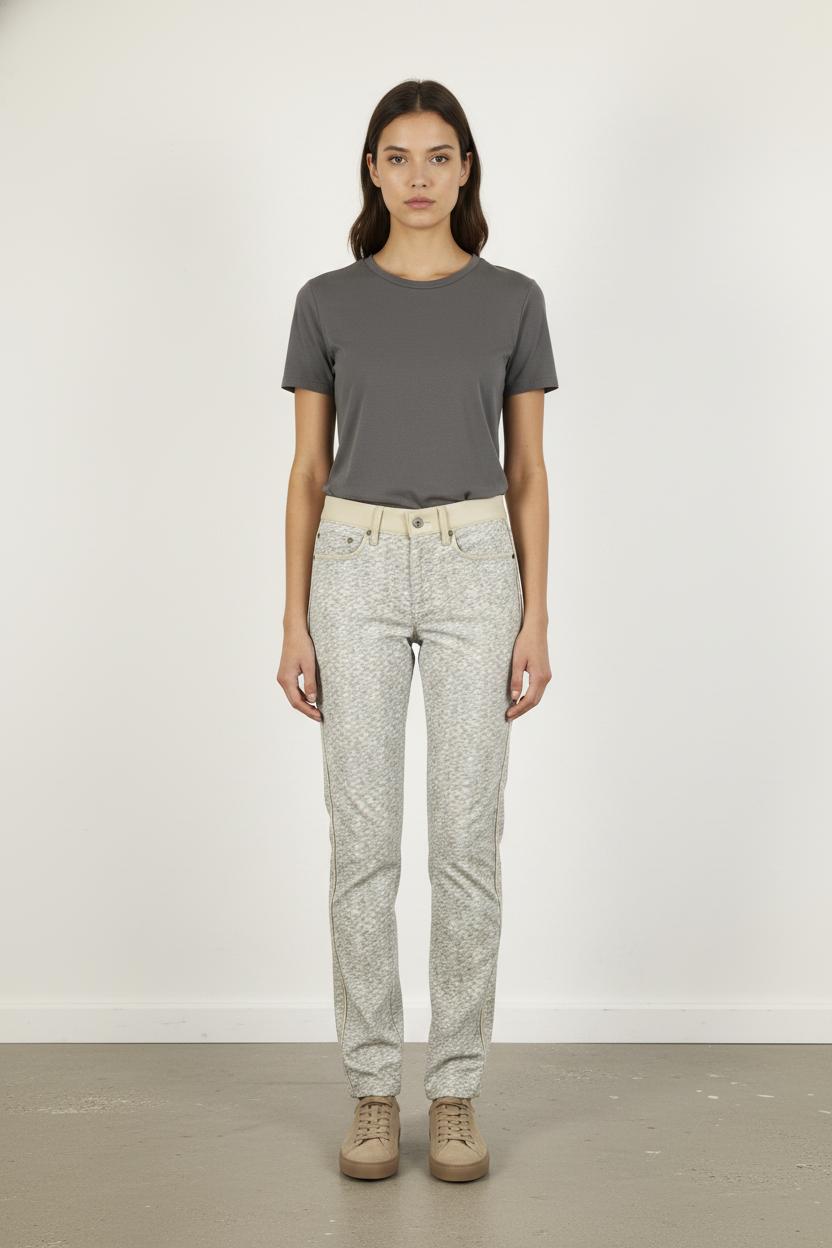 Pantalon Beige et Gris - Taille S/36