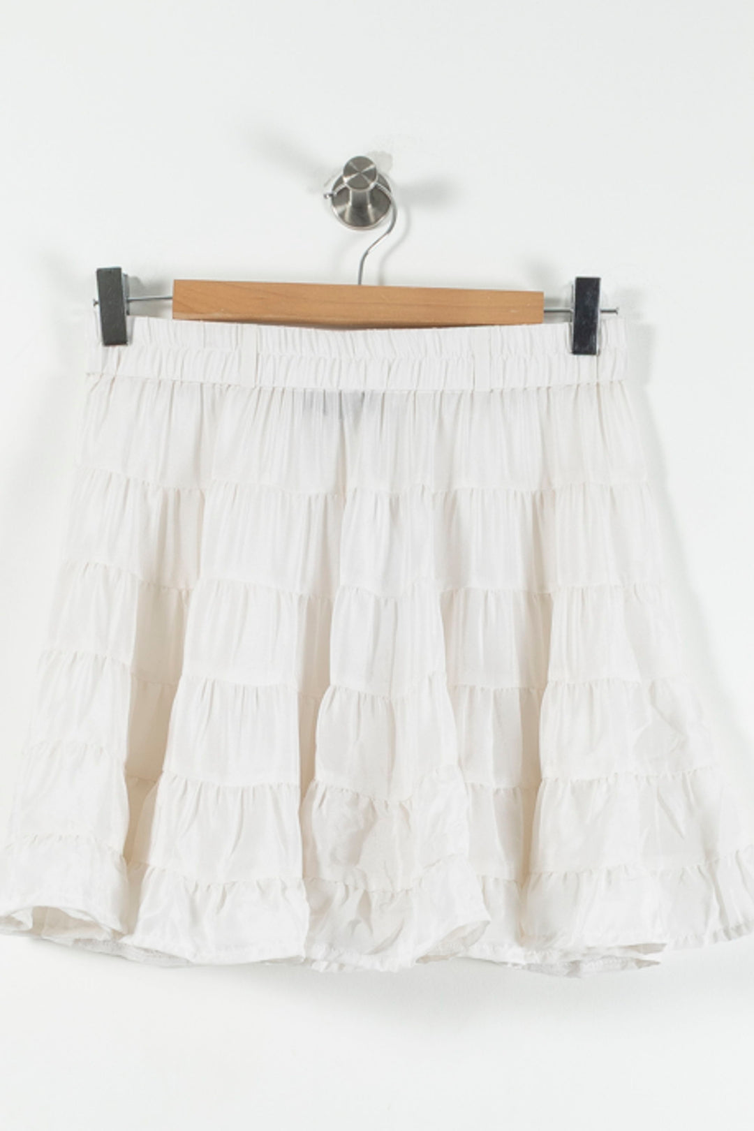 Jupe Volantée Blanche - Taille S/36 de la marque Bérénice | PARAD67566 - Vendu par Paradigme - Image 2