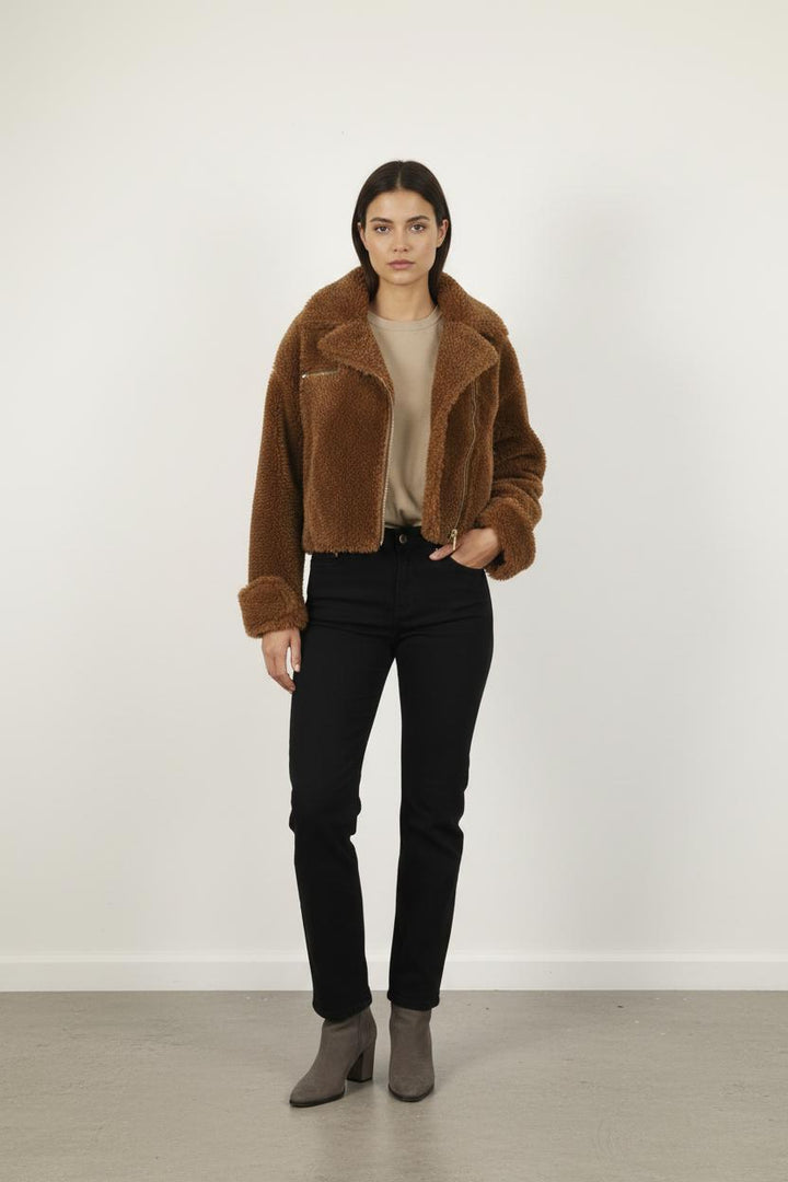 Blouson Marron - Taille S/36