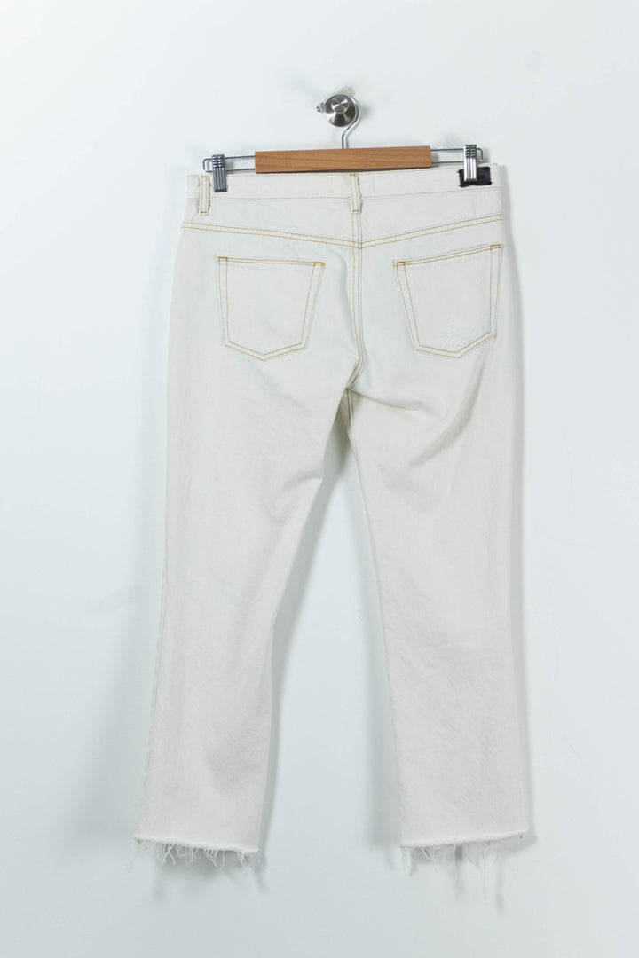 Jean Blanc - Taille S/36 de la marque Bérénice | PARAD67576 - Vendu par Paradigme - Image 4