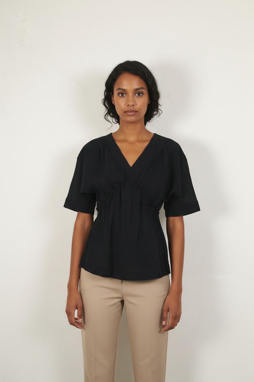 Blouse Noire - Taille S/36