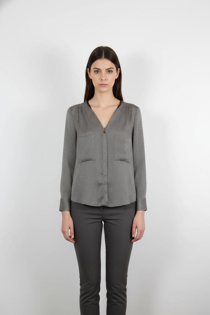 Chemise Noire et Blanche - Taille XL/42