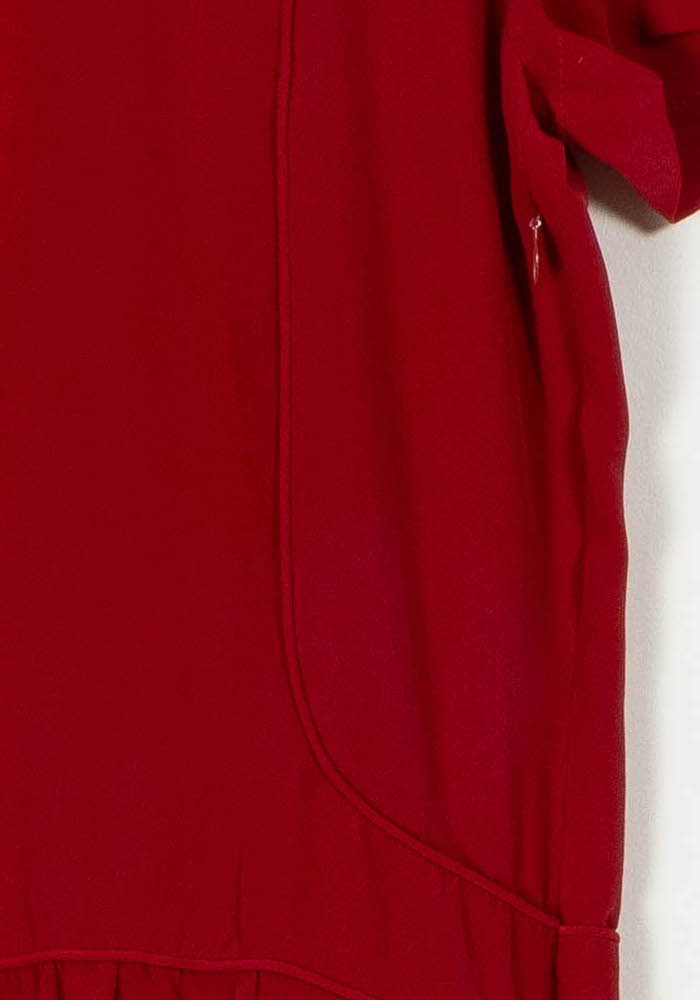 Robe Courte Bordeaux - Taille S/36 de la marque Comptoir des Cotonniers | PARAD67637 - Vendu par Paradigme - Image 3
