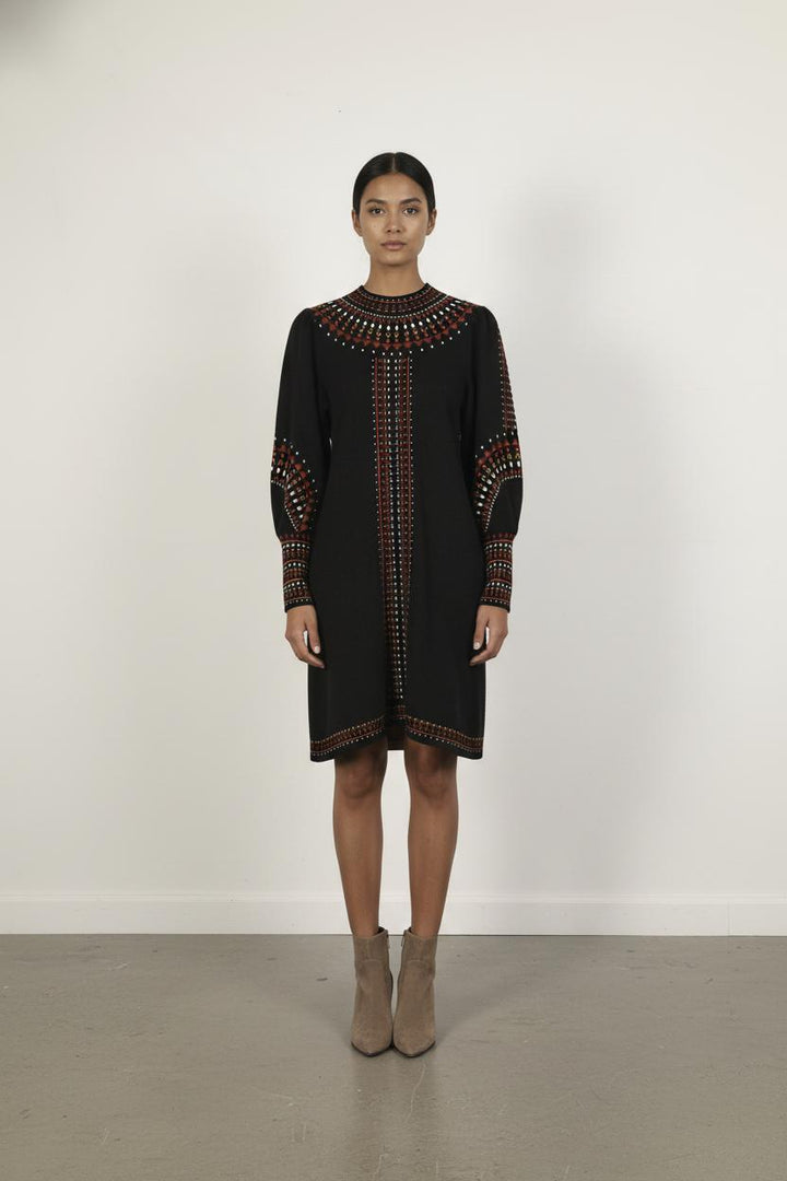 Robe Noire et Rouge - Taille S/36