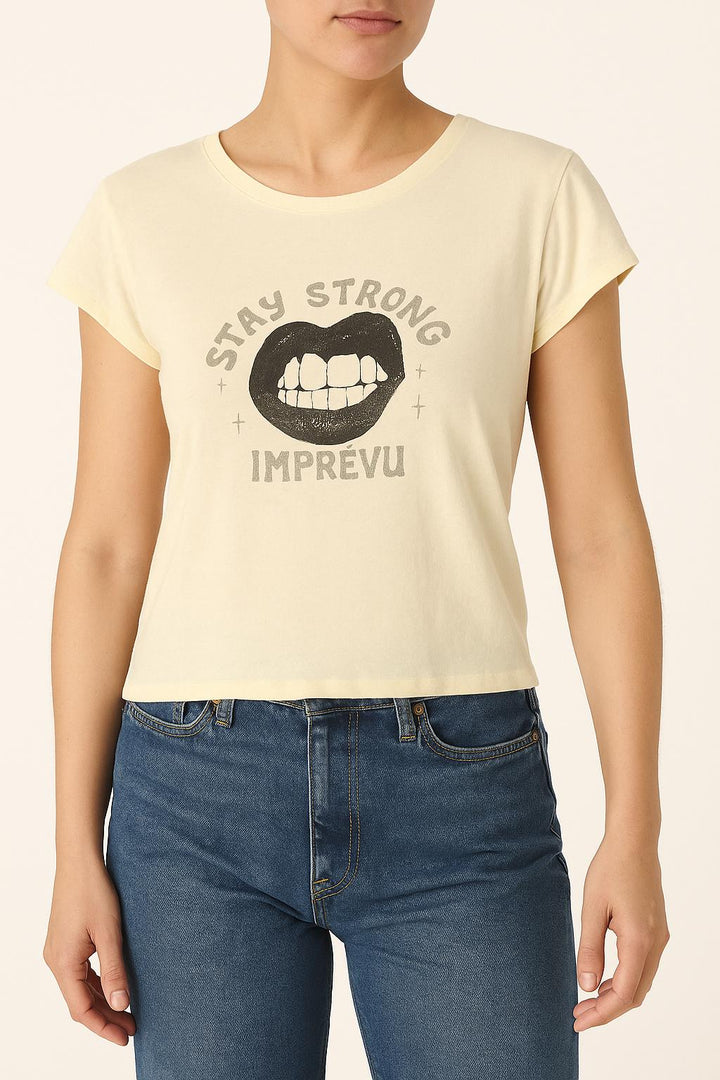 Tee-shirt Blanc - Taille XS/34 de la marque Imprevu | PARAD67666 - Vendu par Paradigme - Image 1