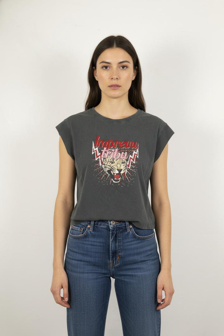 Tee-shirt Noir - Taille S/36