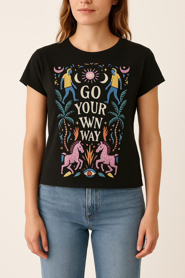 Tee-shirt Noir - Taille S/36 de la marque Imprevu | PARAD67669 - Vendu par Paradigme - Image 1