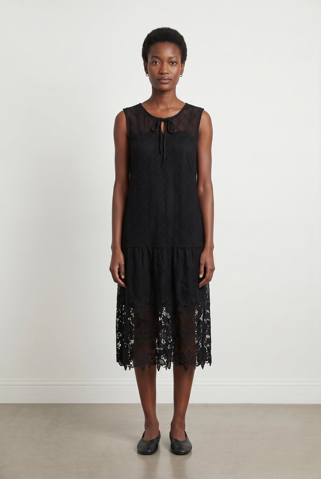 Robe Dentelle Noire - Taille S/36 de la marque Comptoir des Cotonniers | PARAD67691 - Vendu par Paradigme - Image 1