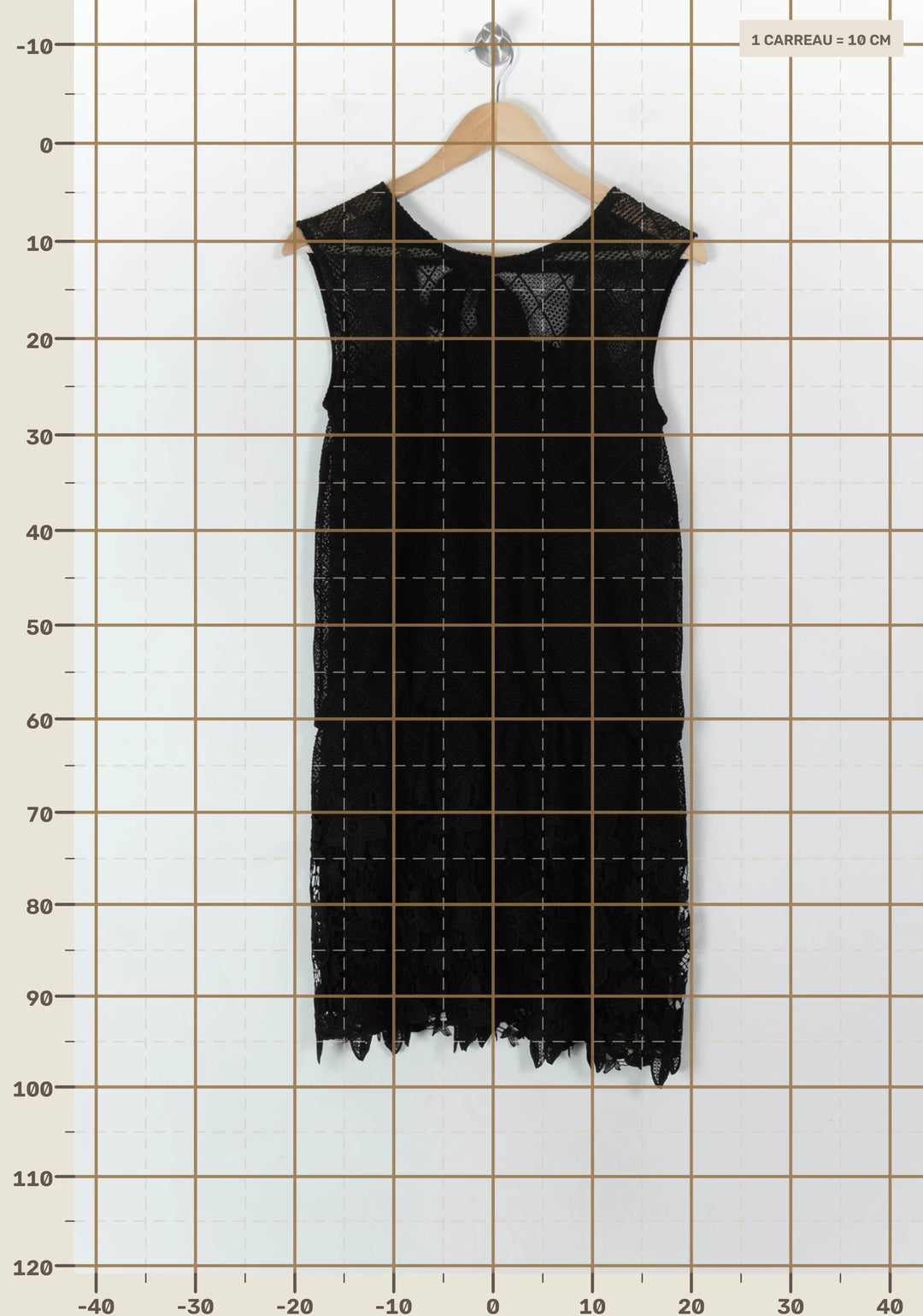 Robe Dentelle Noire - Taille S/36 de la marque Comptoir des Cotonniers | PARAD67691 - Vendu par Paradigme - Image 4